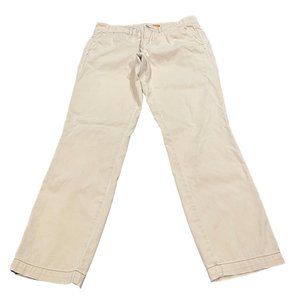 Pilcro & the Letterpress Women's Sz 27 Anthropologie Hyphen Khaki Chino Pants